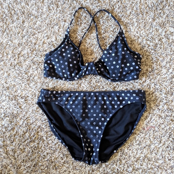 Athleta Other - BOGO🎉 NWOT Athleta black polka dot bikini set